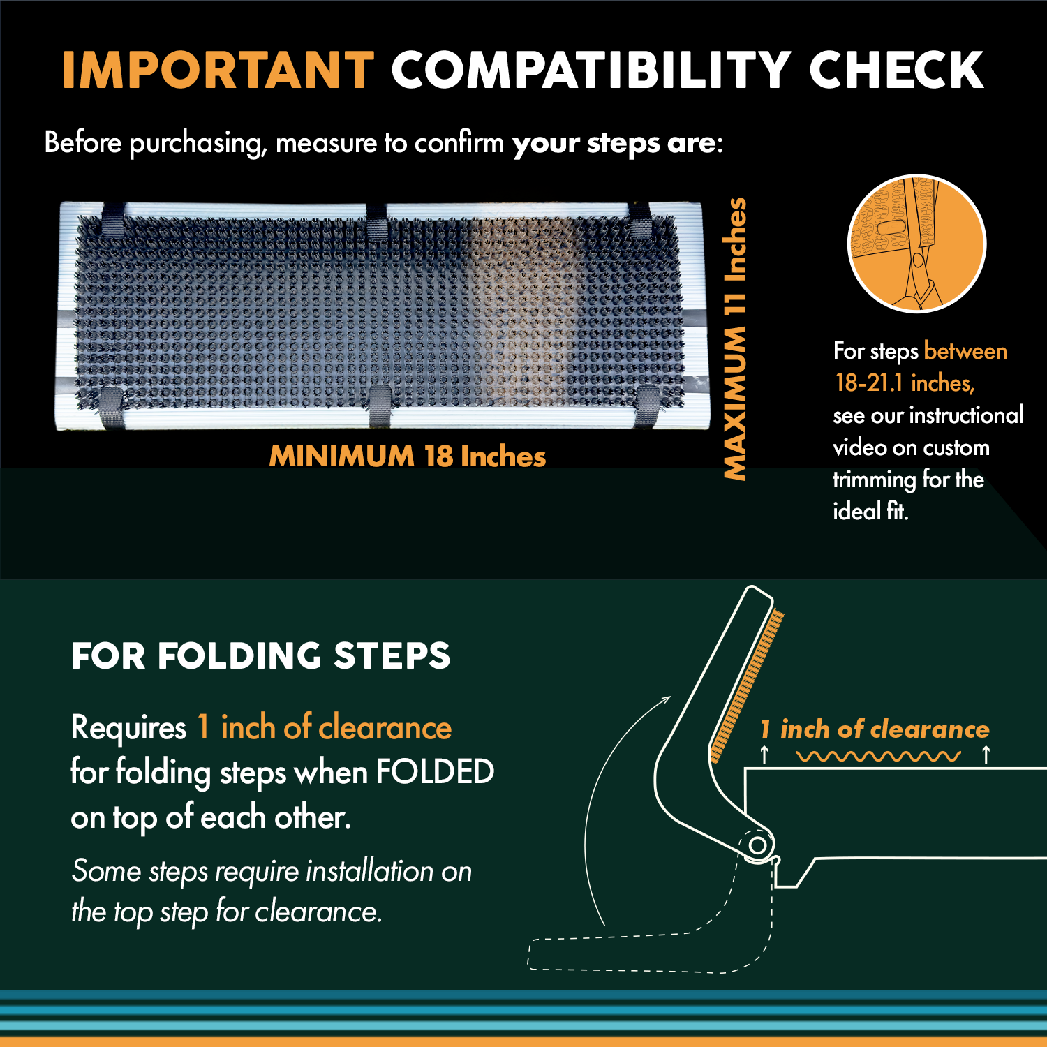 TrailScrubber – RV Step Scrubber Mat